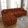 Chair Covers Elastic Printing 5% Spandex Corner Sofa Cover Chaise Longue 1 2 3 4 Seater Couch With Rest Arm For Living Room Set Cojin