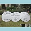 Umbrellas Thank You Paper Umbrella Mr Mrs Just Married Wedding White Bridesmaid Bridal Parasol Drop Delivery Home Garden Household Su Dh7Za