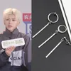 Bachações de brincos masculino 2022korean versão de garanhões homens sem piercing estudantes street street ouvido anel de tendência Personalidade de homens