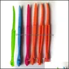 Fruktgr￶nsaksverktyg Easy Open Orange Peeler Tools Plastic Lemon Citrus Peel Cutter Vegetabiliska skivor Fruktk￶k Gadgets Drop D Dhtlk