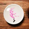 Bowls Magic Sakura Sake Cup Color Change With Cold/ Water-See Peach Cherry Flowers Bloom Magically Blossom Tea Bowl