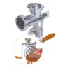 Aluminium legering Hand bedienen handmatige vleesmolen worst sausage rundvlees mincer tabletop klem keuken huisgereedschap