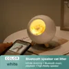 야간 조명 Bluetooth LED 조명 USB 충전식 스티 플레스 디밍 모드 어린이 침실 장식을위한 수면 램프 선물