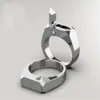 Titanyum lüks kendini savunma yüzüğü Bir vücutta kalıplanmış yüksek kuvvetli kendini savunma aracı hediye erkek / kız arkadaşı onları güvende tut 2011103001