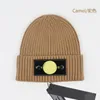 Diseñador de moda Hombres de invierno Beanie Unisex Algodón de punto ¡Sombrero cálido Classical Sports Caps Ladies Casual Outdoor Stripe Gorro de 10 colores Casquette