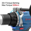 Dongcheng Bare Tool 20V Broca el￩trica sem escova 120N.M MAX. Torque a broca de madeira