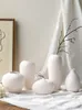 Vases White Chinese Ceramic Decoration Creative Graffiti Art Living Room Home Furnishing Ornaments 221108