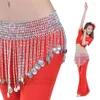 Scene Wear Style Beautiful Danse du Ventre Belly Dance Dancing midja kedja Kvinnor Hip Scarf Bellydance B￤lte