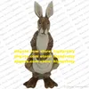 Mascotte di canguro Roo Costume da cartone animato per adulti per adulti Outfit Conferenza Presentazione Immagine PublicY ZZ7960