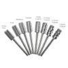 Nagelkonstutrustning Hytoos Barrel Carbide Drill Bit Rotary Burrs Reversed Chip Removal Bits Milling Cutter For Manicur S Accessories Tool 221107