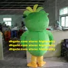 Green Owl mascotte kostuum volwassen stripfiguur Outfitpak Planning en promotie -jubileum van de activiteit ZZ7929
