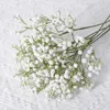 Simulering Babysbreath Plastic Fake Flowers Wedding Office Home Decor Artificial Flowers Party Diy Accessories