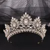 Tocados Corona nupcial Exquisito Diamante Banda para el cabello de lujo Accesorios para vestido de novia Tocado