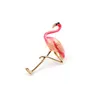 Broschen CINDY XIANG Niedliche Emaille-Flamingo-Unisex-Damen- und Herren-Pin-Vogel-Tier-Broschen Modekleid-Mantel-Accessoires