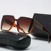 33 Мужские дизайнерские солнцезащитные очки женщины роскошные солнцезащитные очки квадратные рамы бренд ретро -поляризованный модный очко с коробкой