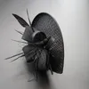 Headpieces Fashion Church Headpiece Feather Women Brudhattar och fascinatorer H￥rtillbeh￶r 2022