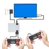 Mini TV Game Console Bulit-in 620 Classic Retro 4 Button Gamepads HDTV Video Handheld för NES FC SFC Games Players Family Kids Gift With Retail Box