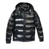 Mens Winter Puffer Jacket Designer Down Jackets для мужчин Черный толстый ветропроницаемый теплый капюшон Парка Парка Парка Сканирование метки S/M/L/2xl/3XL Цепное карманное пальто модное покрытие