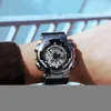 ساعات المعصم 2022 G Style Digital Watch رجال الجيش العسكري مقاوم للماء التاريخ التقويم LED الرياضة الذهب الأسود