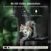 4K wifi 812pro cámaras de caza sendero al aire libre versión de video de video impermeable de la cámara hd infrarroja del patio de caza