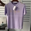 Projektant litera drukowana koszulka TEE moda High Street krótkie rękawy Summer Casual T-shirt mężczyzn Kobiety Załoga szyi koszulki azjatyckie rozmiar S-2xl