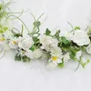 Headpieces Artificial Flower Garland Wreath Headbonad Band Hair Hoop pannband Brud Princess Crown Birthday Wedding Decoration