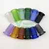 Colored Glass Hookah Bowl Adapter 18mm 14mm 10mm Ground Joint Male to Female Bong Rig Converters YAREONE Wholesale