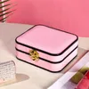 Portable Jewelry Storage Box Colorful Travel Storage Organizer Jewelrys Case Earrings Necklace Ring Holder