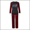 Kerstversiering Familie Kerst Pyjama Bijpassende Herten Mama En Ik Pyjama's Kleding Sets Look Nachtkleding Moeder Dochter Vader Dh2L3