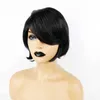 Hair Lace Wigs Wig Women's Fashion Short Hair Bobo Oblique Bangs High Temperature Silk Head Cover