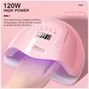 Nail Dryers Dryer LED Lamp UV for Curing All Gel Polish For Drying Manicure Pedicure Tool 221107