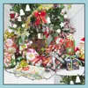 Подарочная упаковка рождественская упаковка бумага зеленая отделка ремесленная упаковка декоративная рождественская вечеринка упаковка подарки подарки доставка дома garde dh6d5