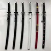 만화 피겨 애니메이션 코스프레 1 1 Wado Ichimonji Roronoa Zoro Sword 무기 무장 Katana Espada Wood Ninja Knake Samurai Sword Prop249H