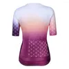 Racing Jackets High-Quality Women's Outdoors Cycling Jerseys Short Sleeve Bike Shirts MTB Bicycle Jeresy Clothing Wear