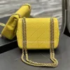 9A Qualità 2022 Designer Borsa in maglia di cashmere JAMIE Autunno e inverno Nuove borse a tracolla di lusso Y Borsa in pelle di agnello 698162