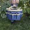 Sacos de armazenamento 1 PCS Oxford Ploth 15 10,5 cm de bolsa de jardim ferramentas de jardinagem presentes para mulheres homens