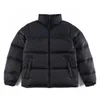 Ner jackor vinterjacka mode m￤n kvinnor l￥nga ￤rmar st￥r krage med dragkedja kvinnor ytterkl￤der casual hip hop streetwear puffer parkas