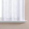 Perde xuntuo kalın keten kısa şeffaf perdeler oturma odası yatak odası mutfak pencere tedavisi küçük paneller ev dekor perdeleri