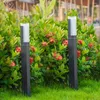 Thrisdar Acryl Outdoor Menschlicher Körper Bewegungssensor Weg Rasen Pfosten Licht Aluminium Poller Garten Villa Säule