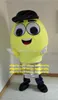 Mascot Costume Yellow Light Bulb Lamp Bulb Globe Electric Adult Cartoon Character Evening Party Image Publicity zz7811