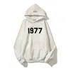 1977 hoodie erkek tasarımcı hoodies yüksek sokak pamuk tişörtü akın gevşek çiftler moda Hip Hop tops