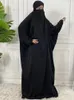 Abbigliamento etnico Musulmano Jilbab Abito da preghiera monopezzo Abaya Islam Donne che pregano Indumento Dubai Arabia Turchia Abito modesto Culto