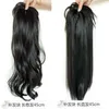 Hair Lace Wigs Wig Female Long Curly Big Wave White Additional Hair Half Head Patch