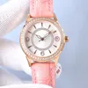 Watch Woards regarde Diamond Bezel 38 mm Automatique mécanique montre des bracelettes de bracelet en cuir Montre de Luxe Business Desig353p