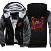 Herrjackor f￤rgglad ￶gonillustration med sm￤ltande ansikte zip upp tr￶ja herr mode casual hoody hip hop pocket hoodie l￶s fleece