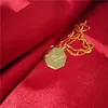 Party Favor Designer S925 collier en argent sterling collier de luxe plaqué or Premium Fashion