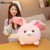 Kawaii Fat Round Angola Rabbit Plush Toys Stuffed Cute Bunny Doll Soft Animal Plush Pillow Cushion Kids Baby Sleep Beautiful gift J220729