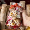 Confezioni regalo 6 pezzi Albero di Natale Vaso dolce Bomboniere fai da te Caramelle Biscotti Snack Cioccolato Imballaggio Scatole decorative