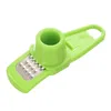 Multifunktionell ingefära vitlökslipning av fruktgrönsaksverktyg Grater Planer Slicer Cutter Cooking Tool redskap Kök Tillbehör FY2671