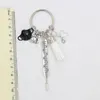 New Nurse Keychain Women Handbag Charms Key Rings Nurse Hat Medical Box Stethoscope Keyring Holder Accessory Jewelry Gifts for Nurses